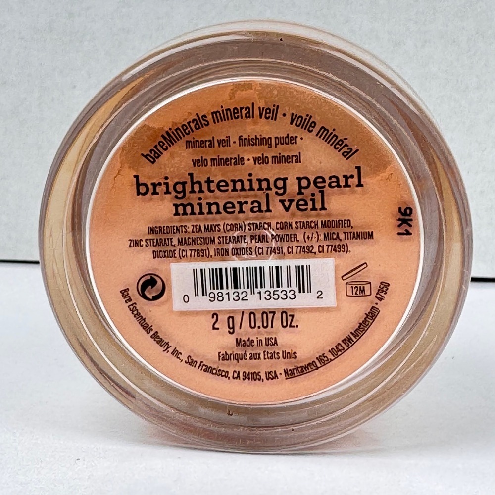 BareMinerals Brightening Pearl Mineral Veil Finishing Powder Makeup 0.07 Oz